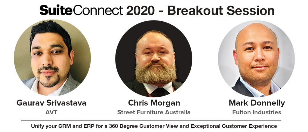 SuiteConnect Sydney 2020 – Breakout Sessions