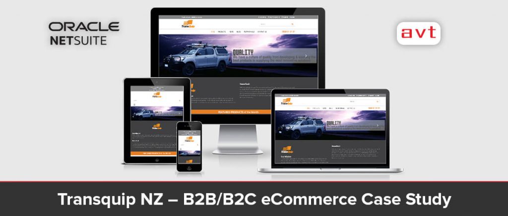 Transquip NZ – B2C/B2B NetSuite eCommerce Case Study